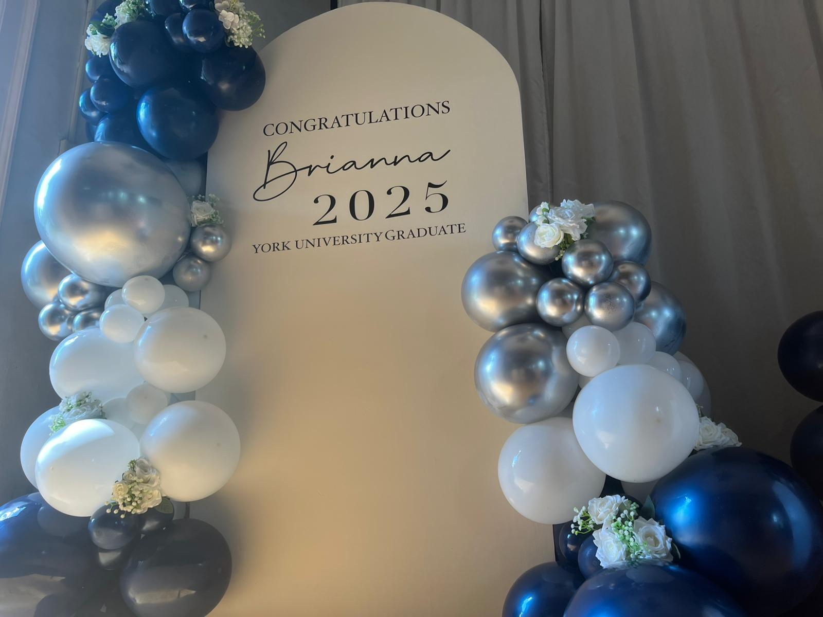 Balloon decor by Party & Bash